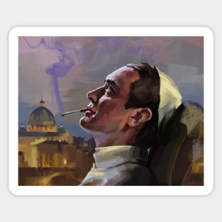 The young Pope Sticker